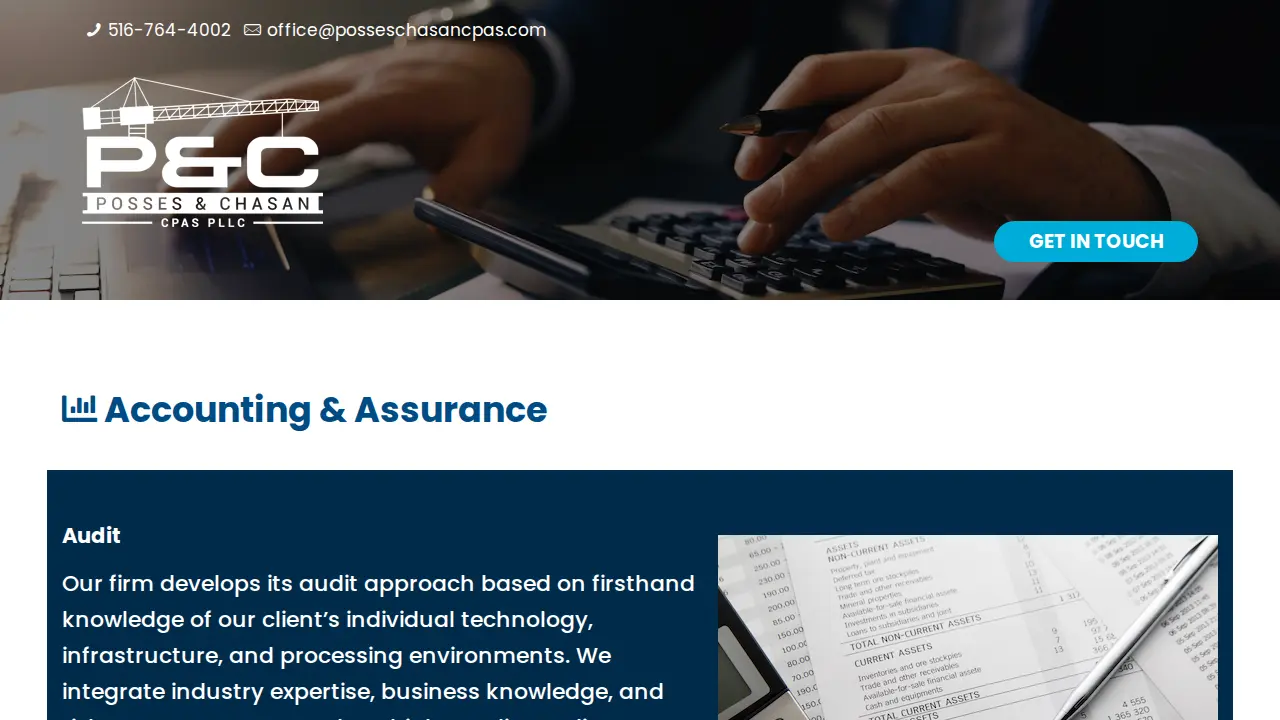 Posses & Chasan CPA page
