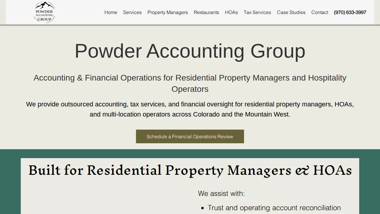 Powder Accounting Group
