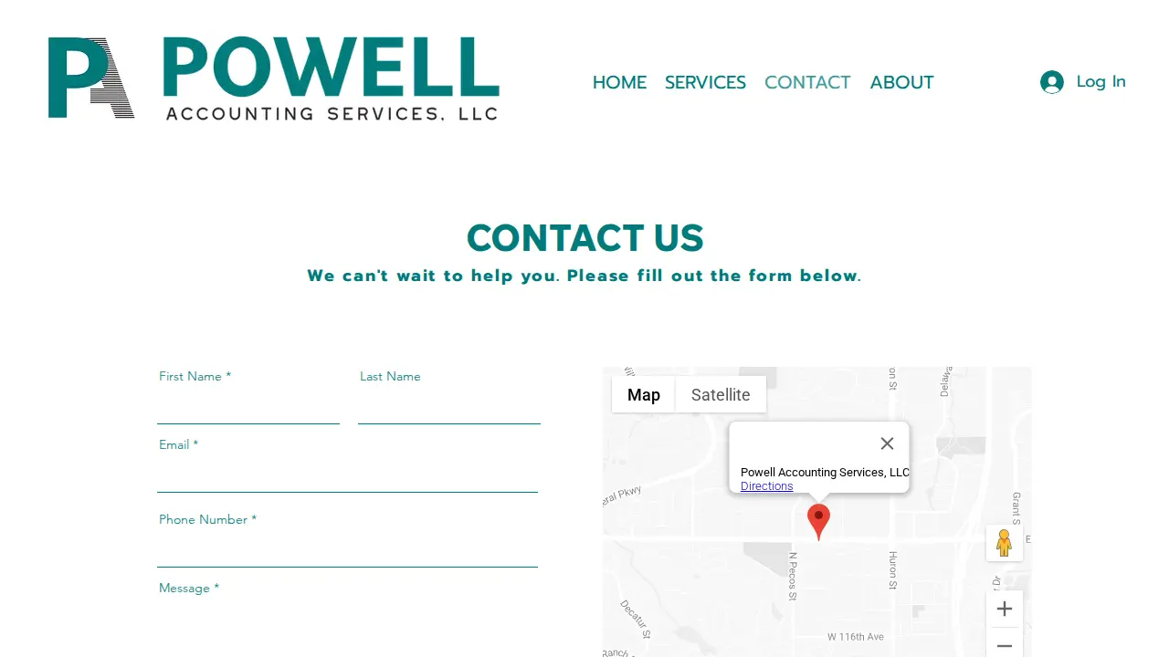Powell Accounting Services, LLC website