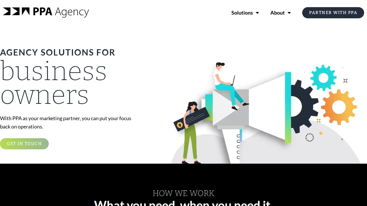 PPA Agency page