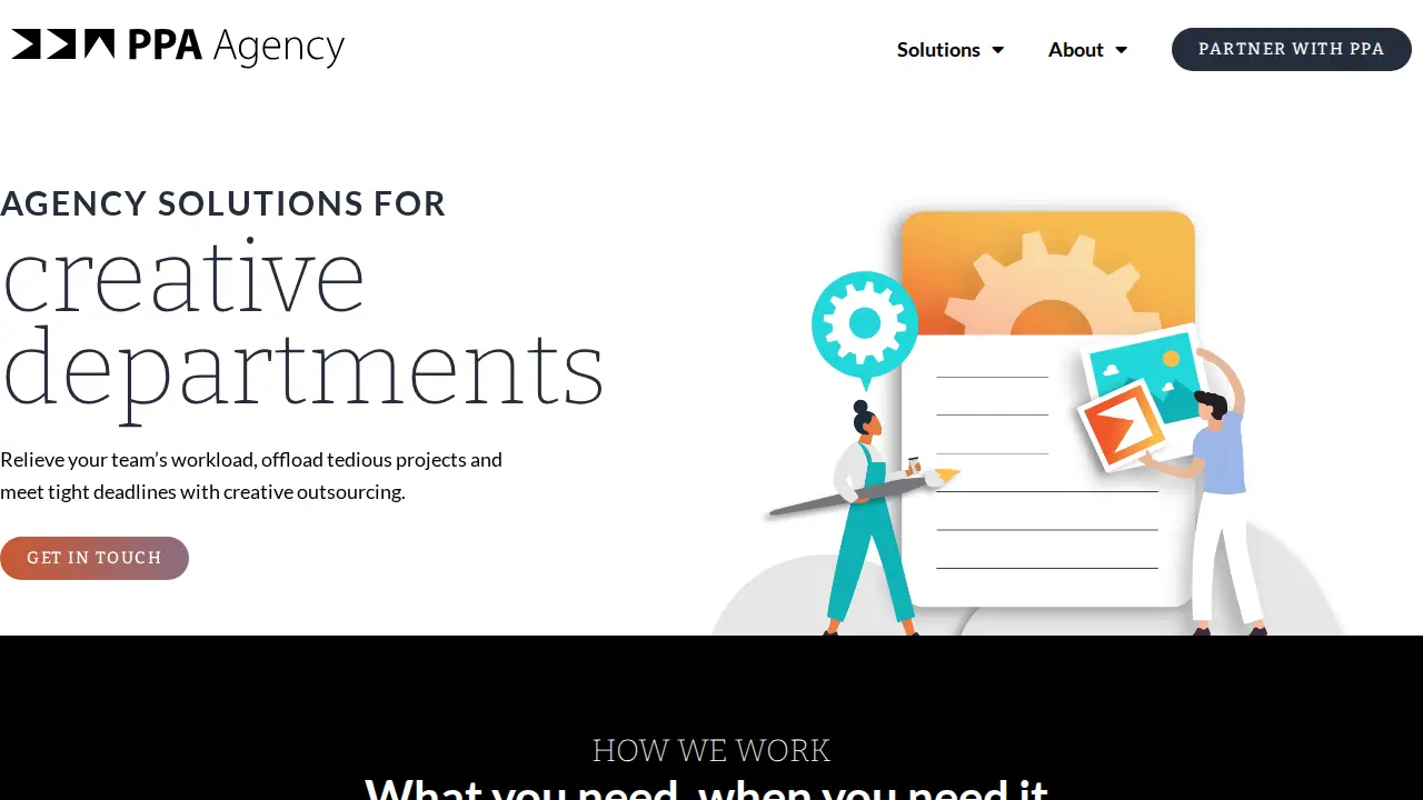 PPA Agency page