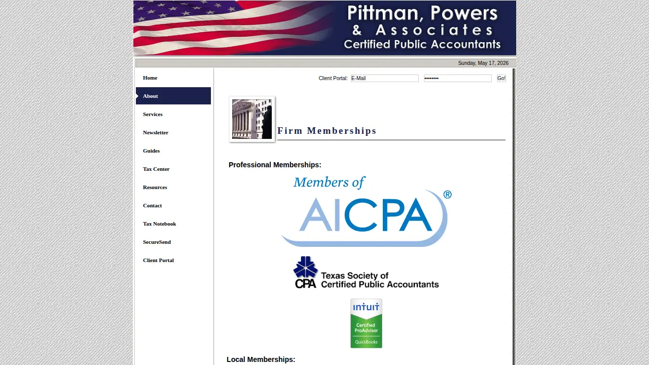 Pittman Powers & Associates page