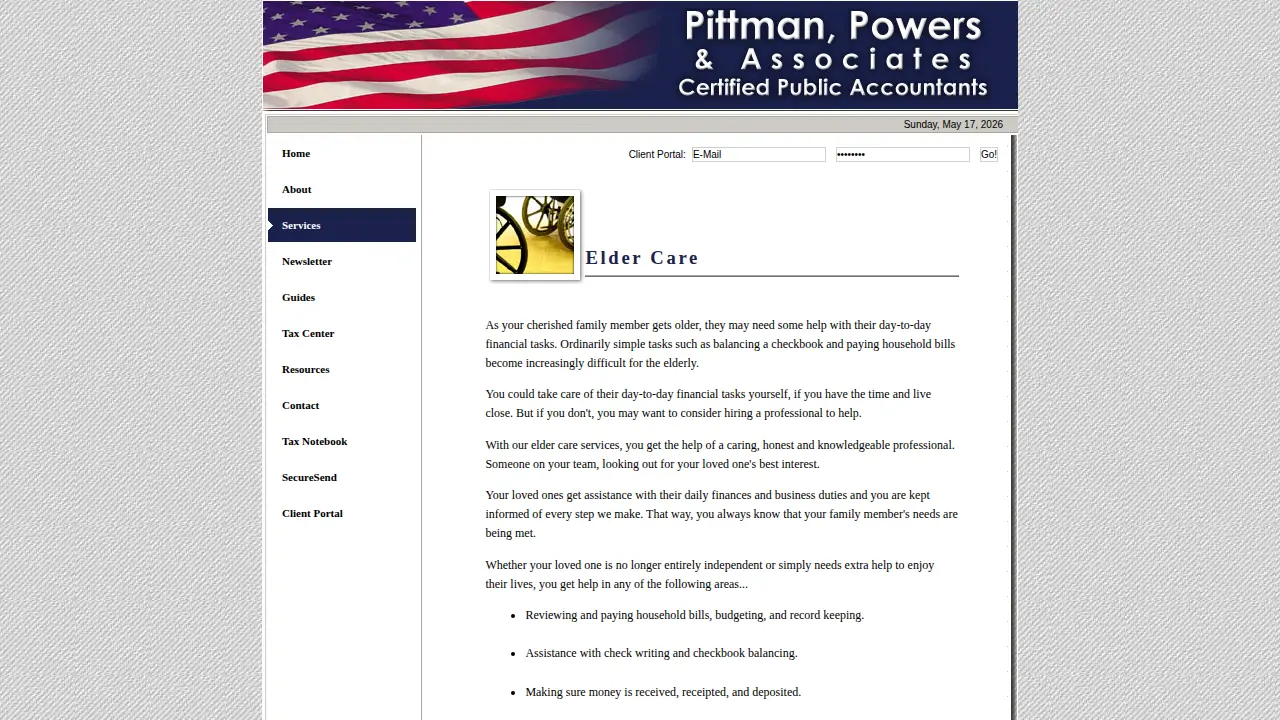 Pittman Powers & Associates page