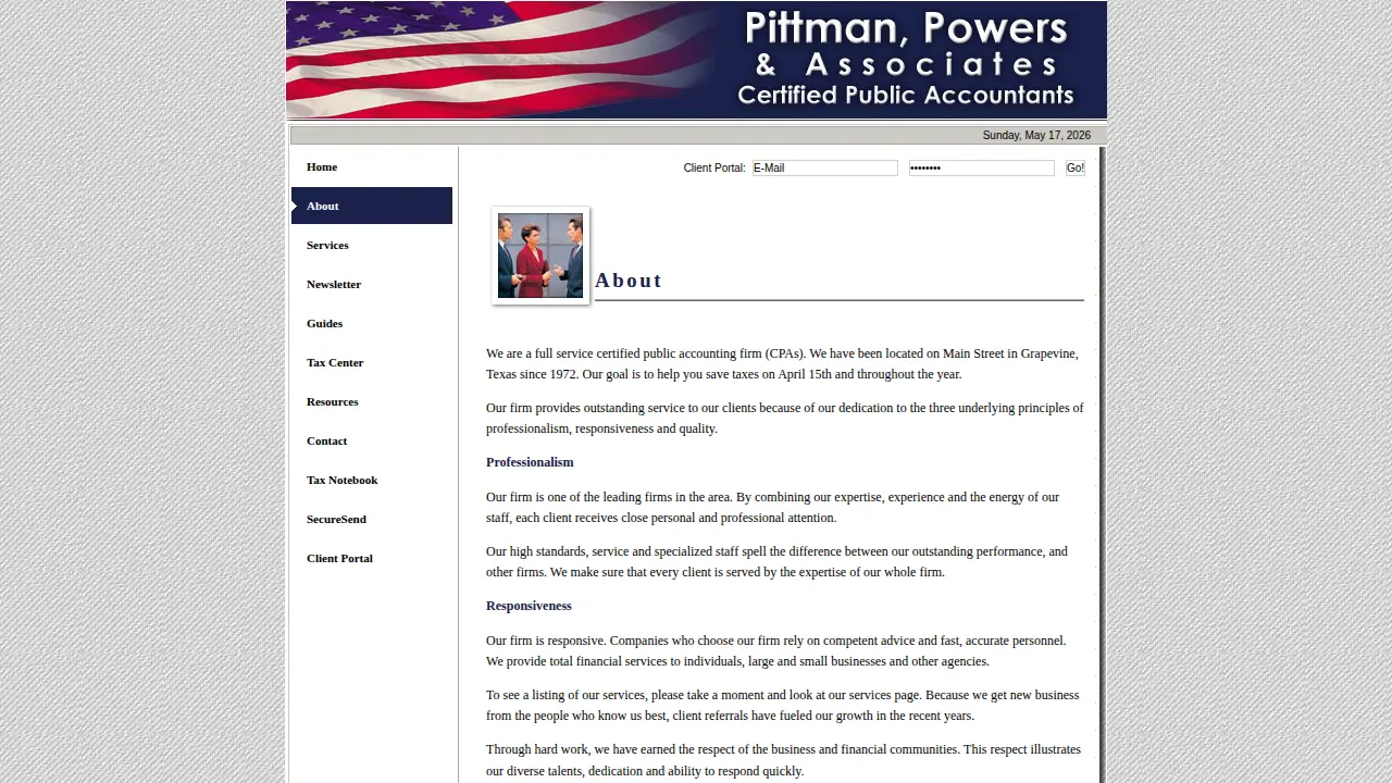Pittman Powers & Associates page