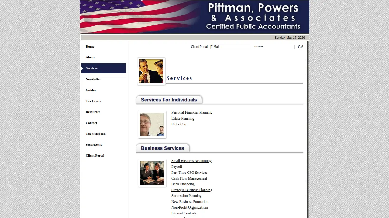 Pittman Powers & Associates page