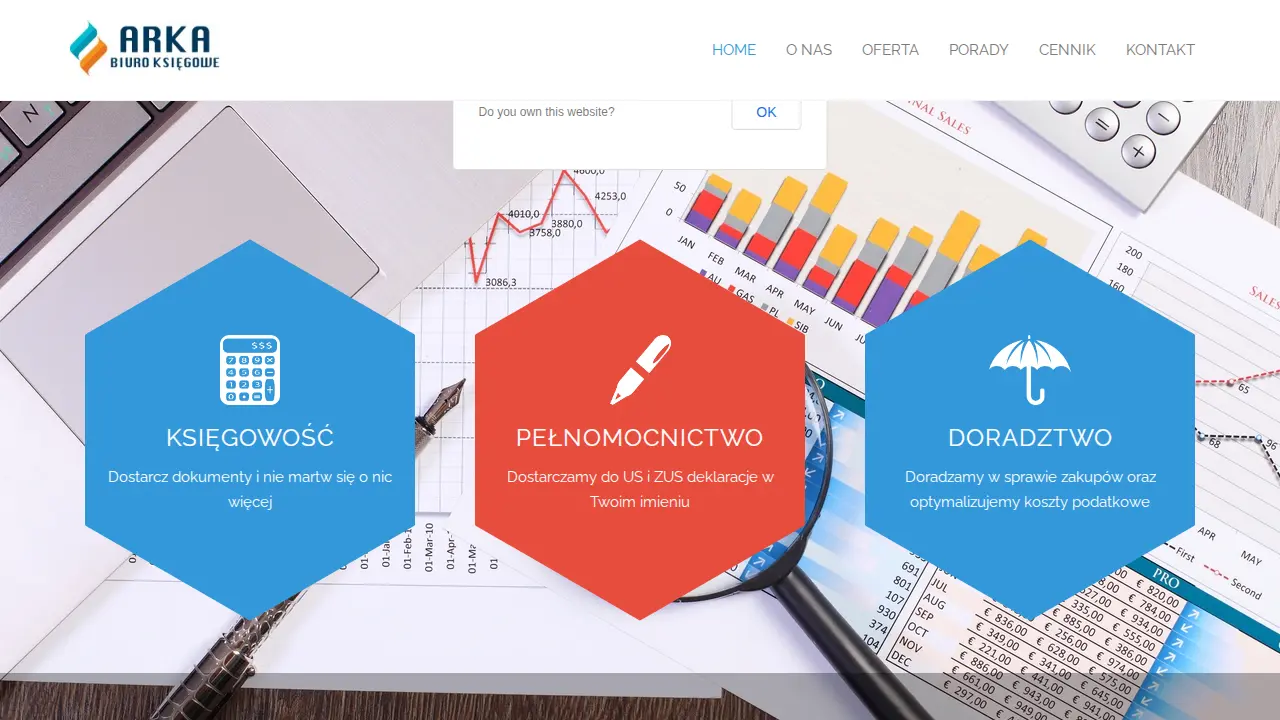 Biuro Księgowe Arka Warszawa Targówek website