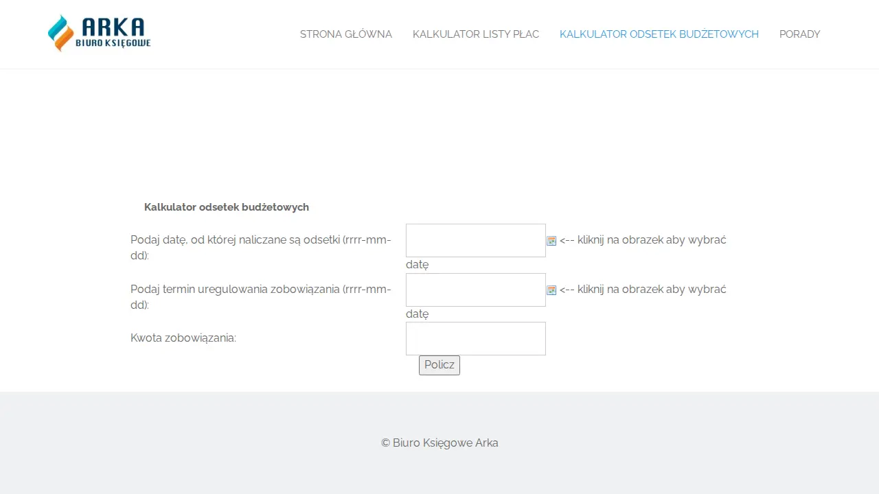 Biuro Księgowe Arka Warszawa Targówek page