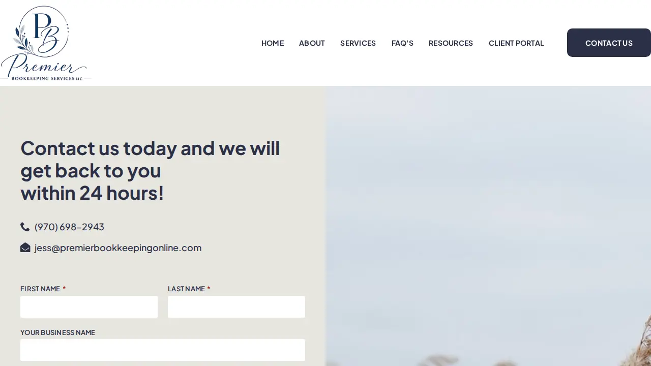 Premier Bookkeeping Services, LLC page