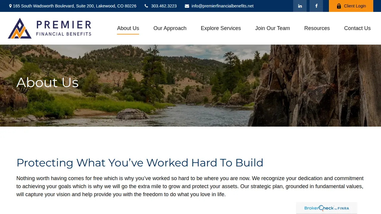 Premier Financial Benefits, LLC page