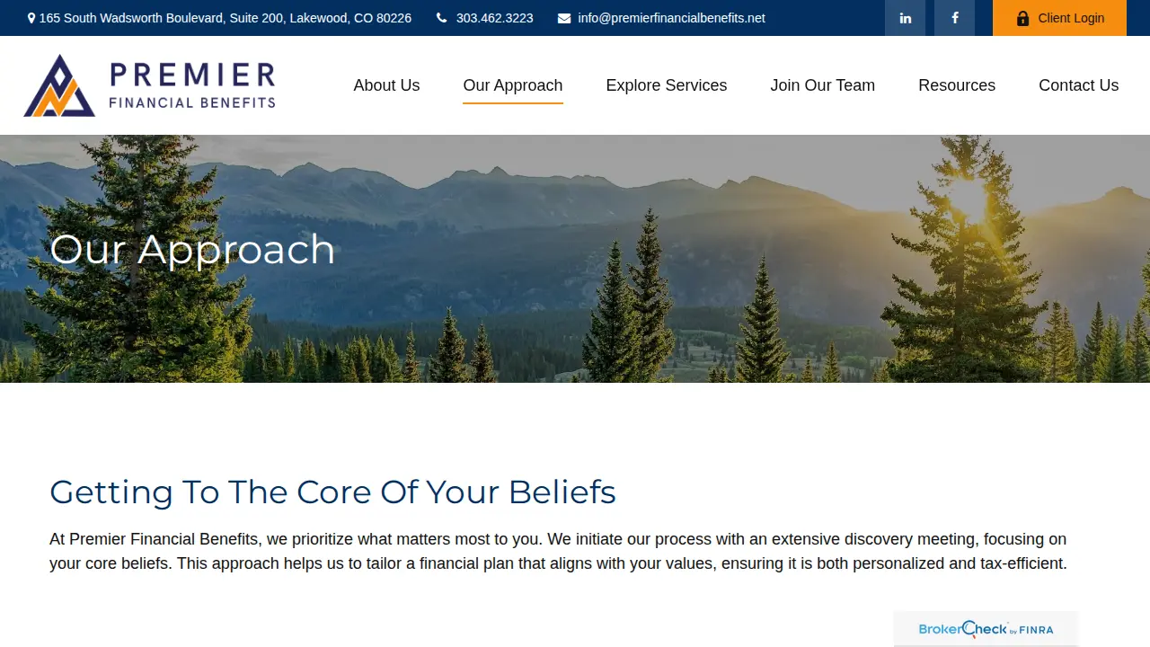 Premier Financial Benefits, LLC page