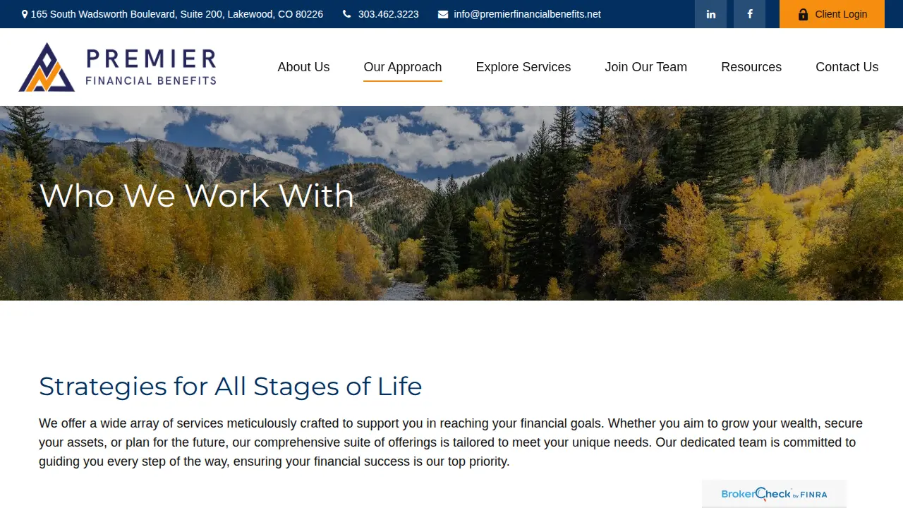 Premier Financial Benefits, LLC page