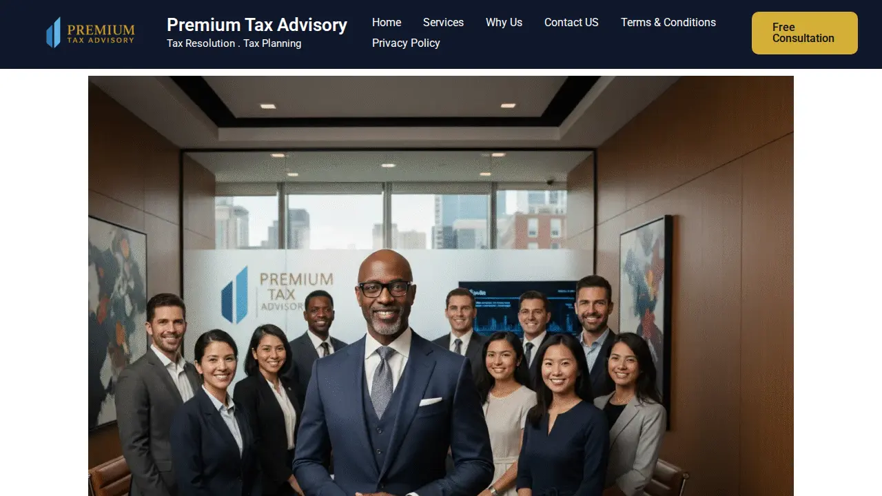 Premium Tax Advisory page