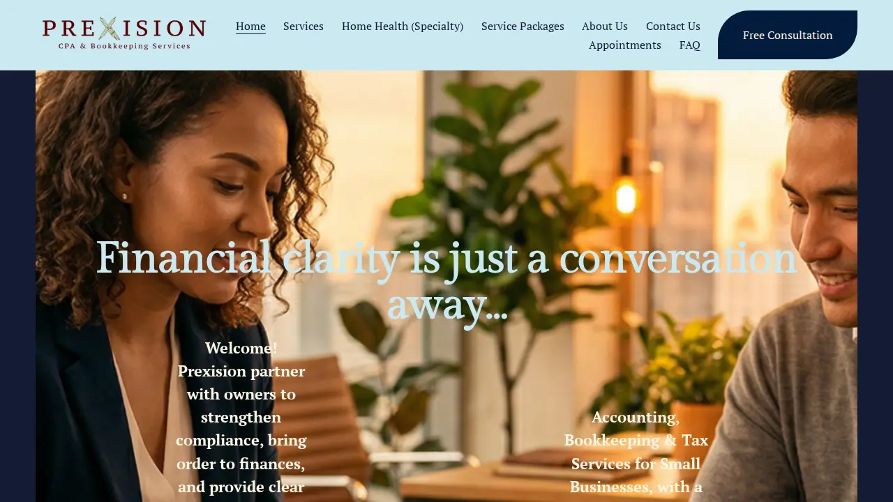 Prexision CPA & Bookkeeping Services