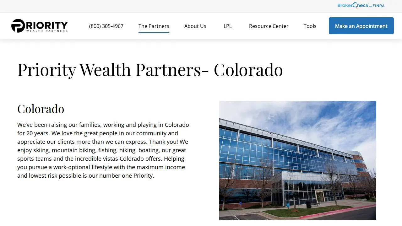 Priority Wealth Partners - Columbus page