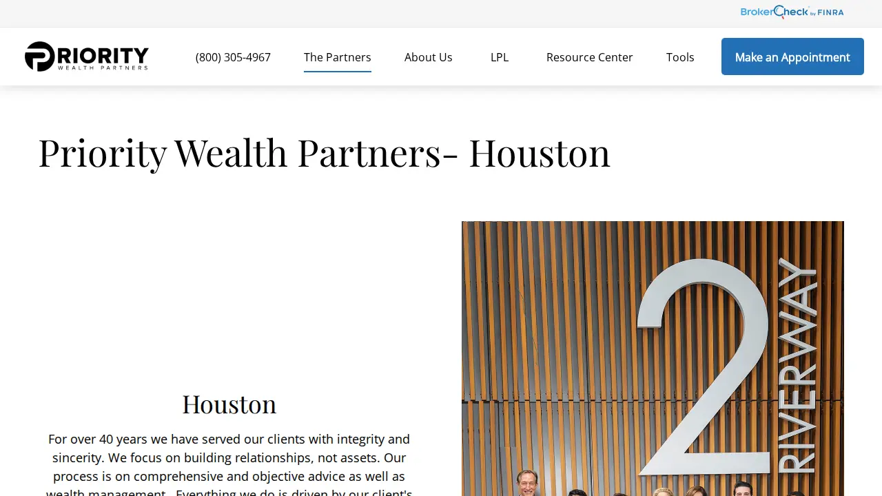 Priority Wealth Partners - Columbus page