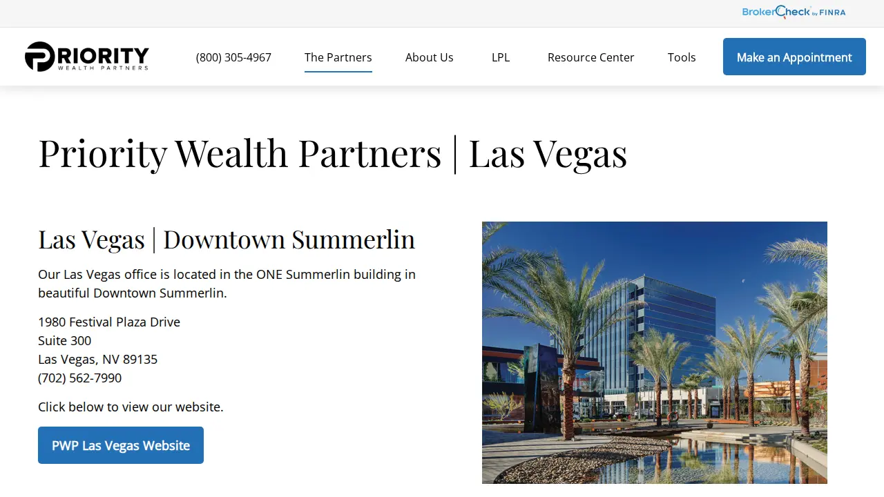 Priority Wealth Partners - Columbus page