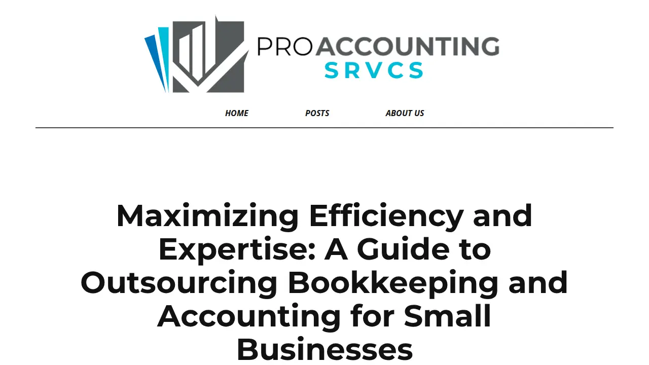 Diane's Accounting Services DBA Pro Accounting Srvcs page