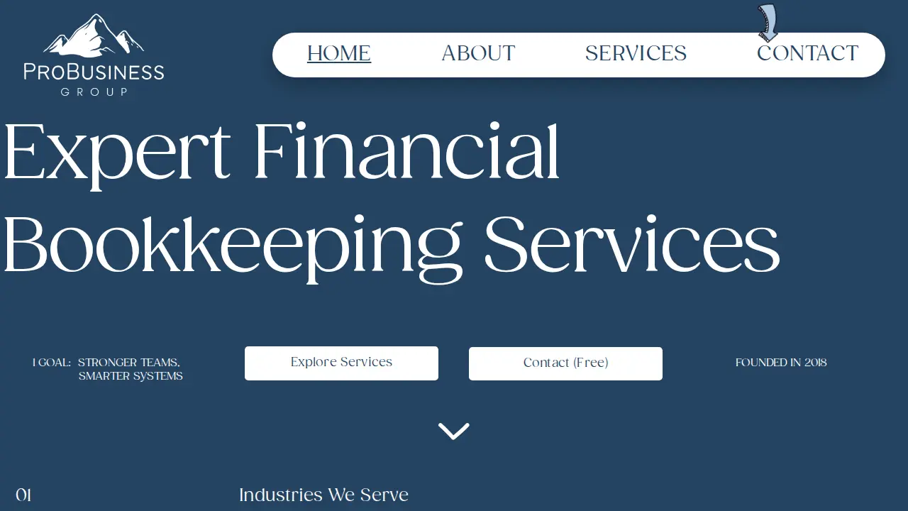 ProBusiness Group page