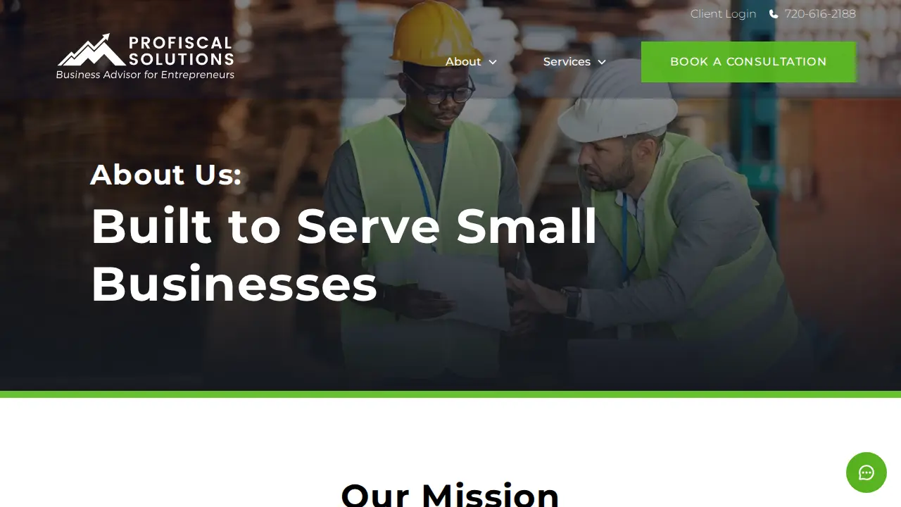 Profiscal Solutions LLC page
