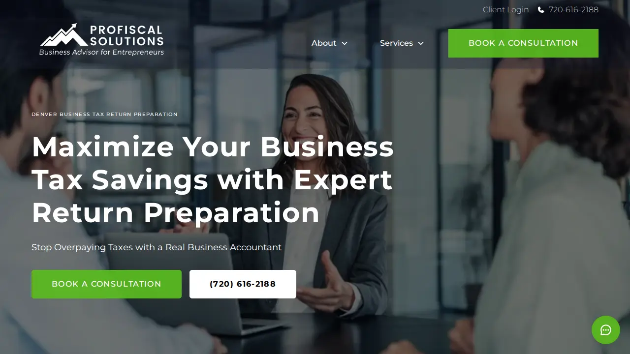 Profiscal Solutions LLC page