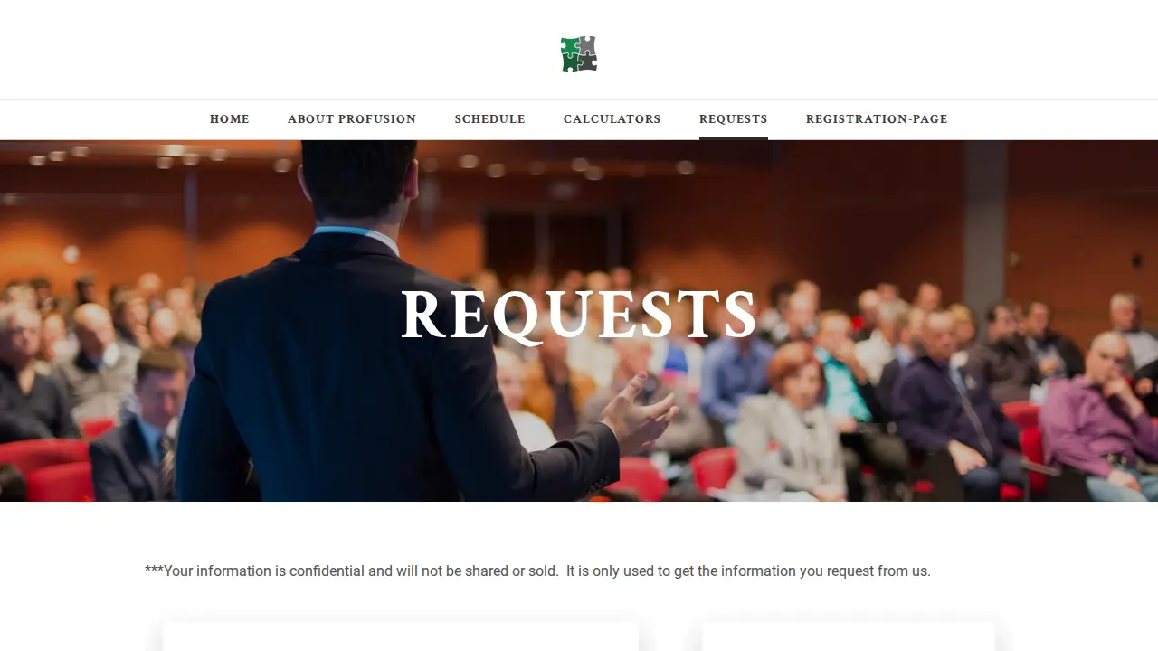 Profusion Financial Group, LLC page