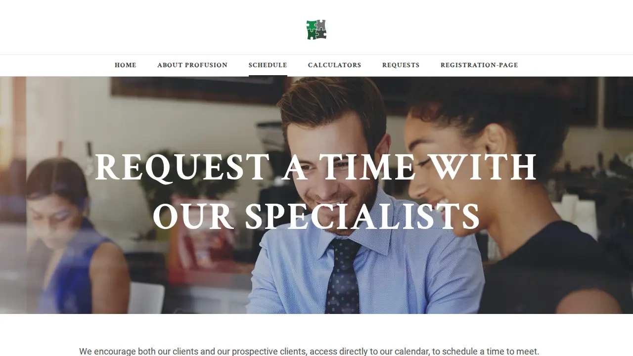 Profusion Financial Group, LLC page