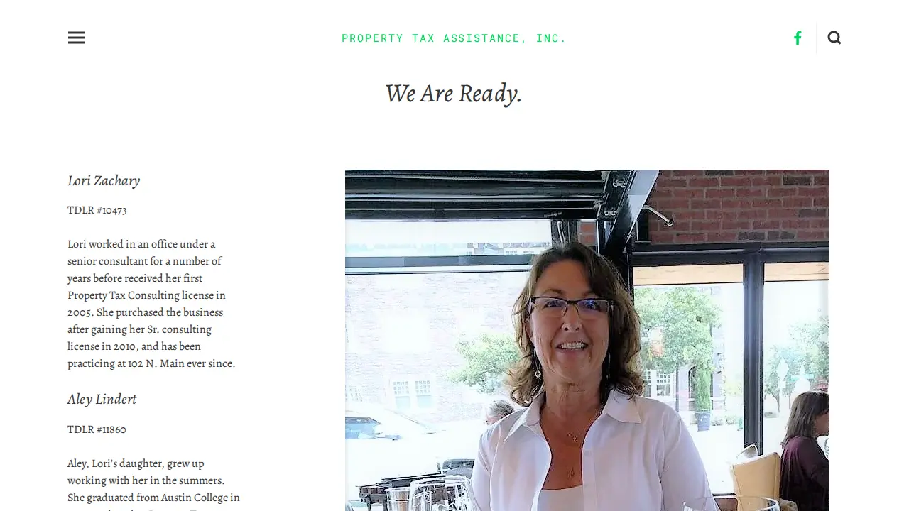 Property Tax Assistance Inc. page