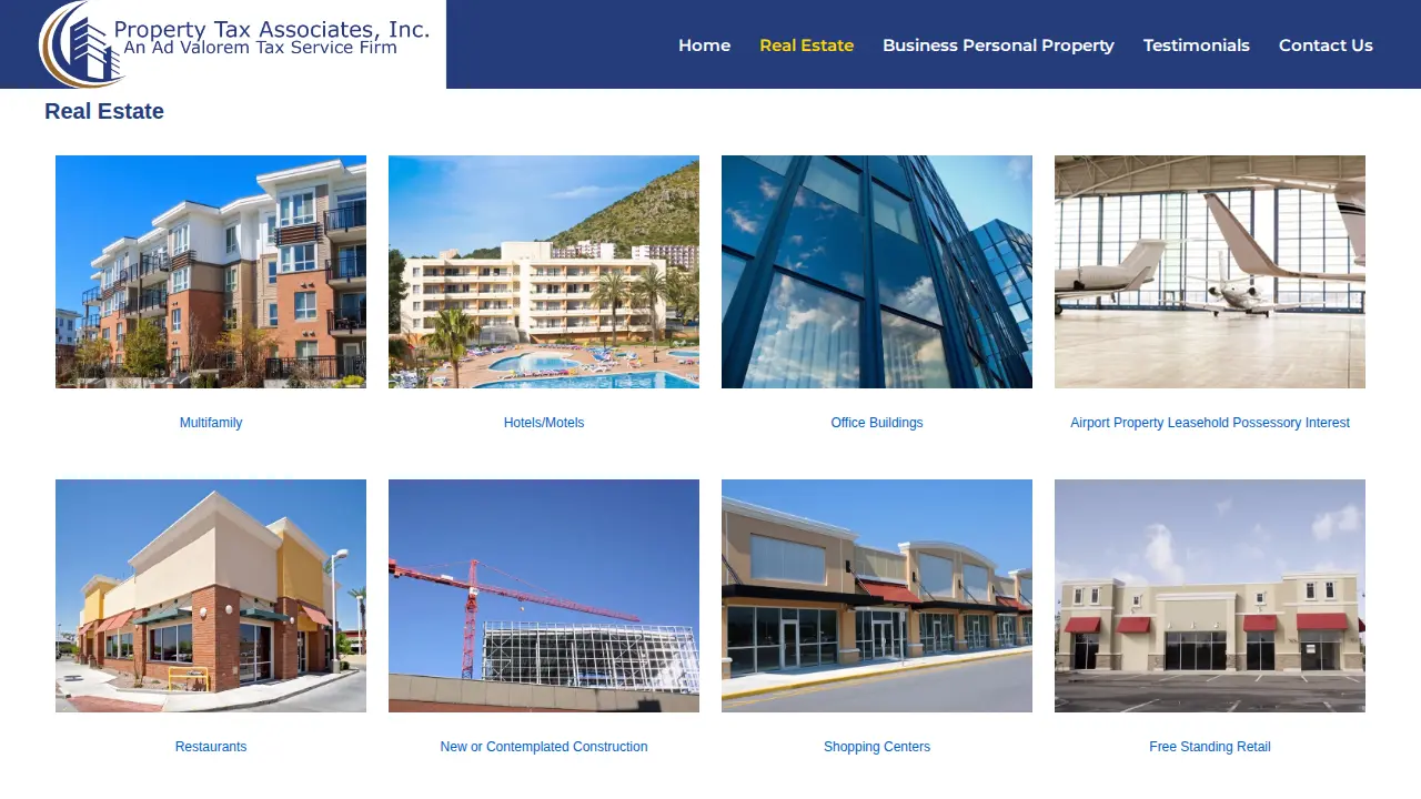 Property Tax Associates, Inc. page