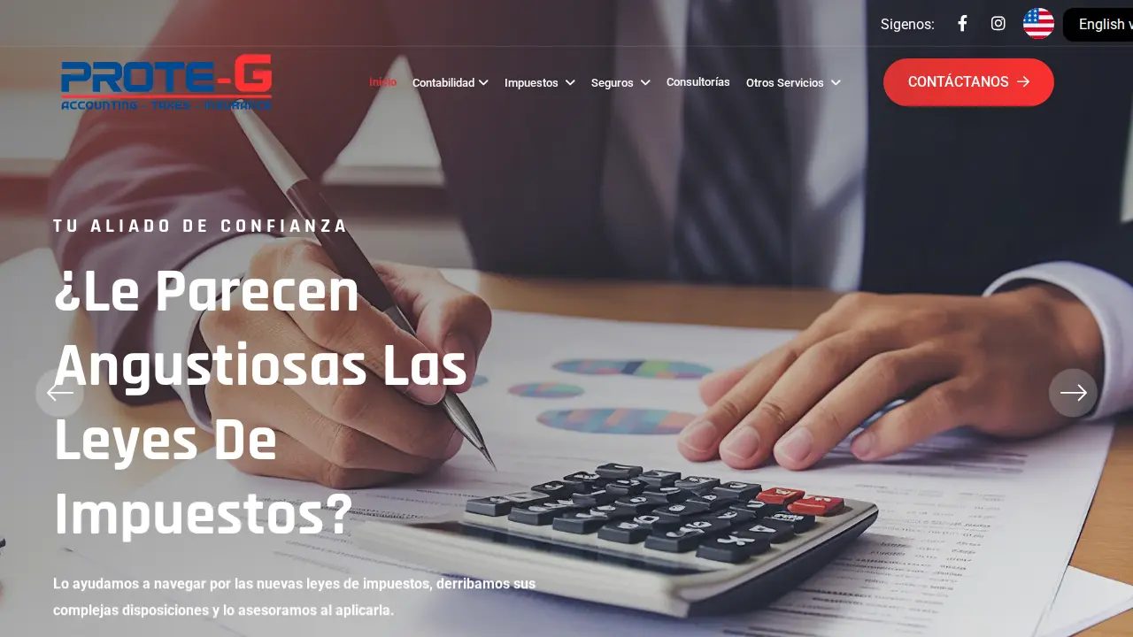 PROTE-G SERVICES, PDX page