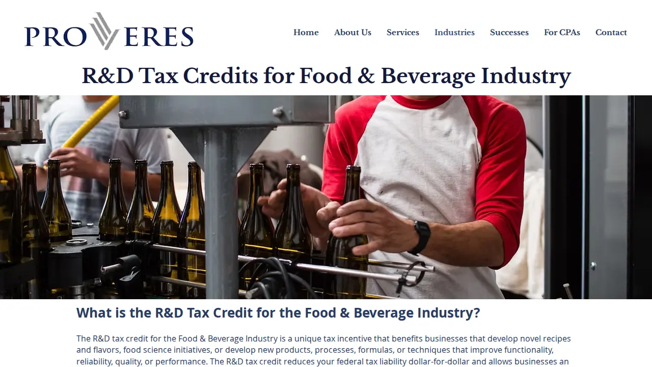 Proveres, LLC. page