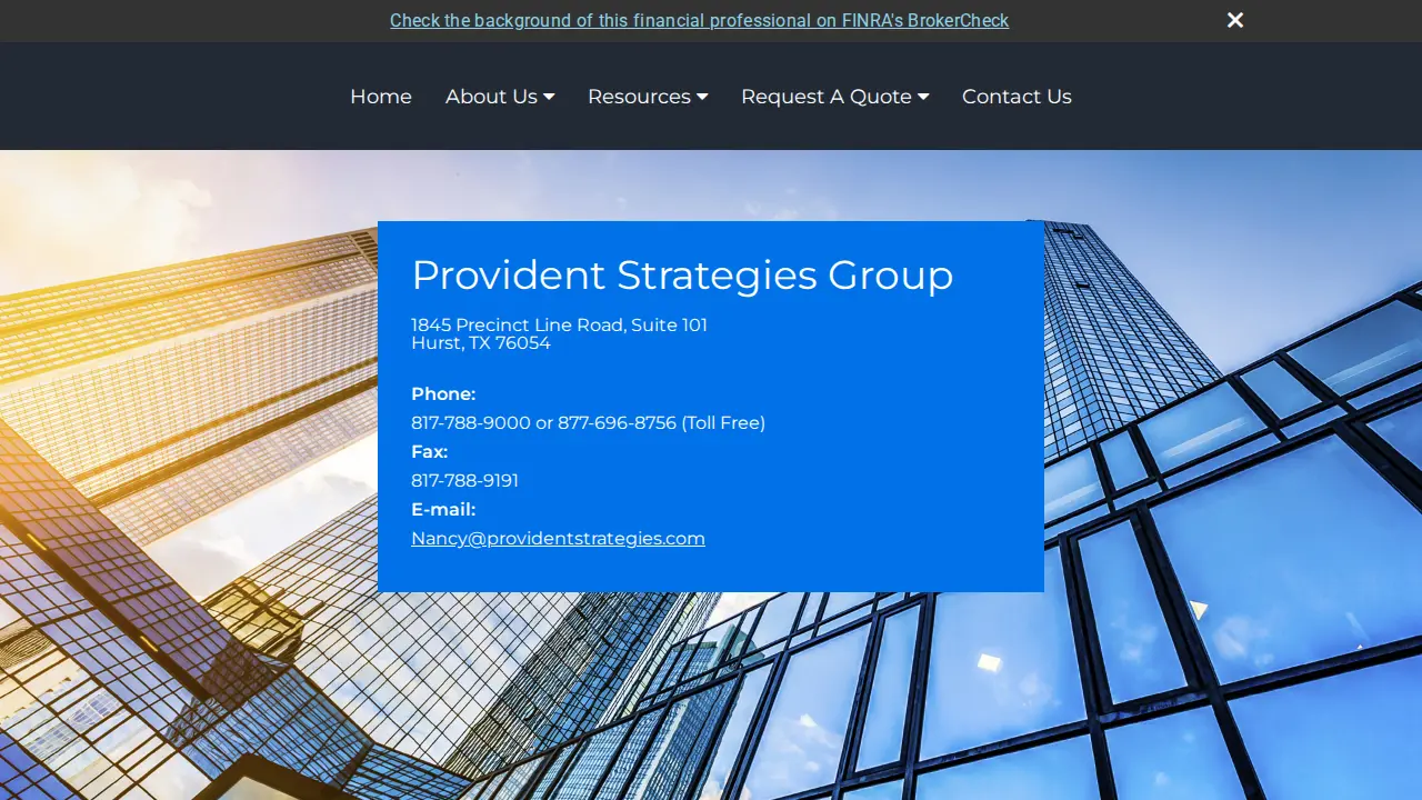 Provident Strategies Group - Mike Taylor