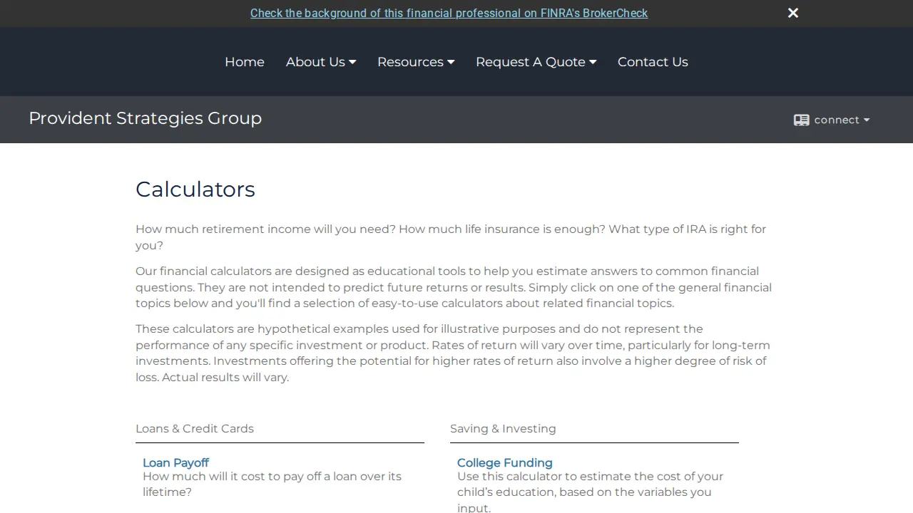 Provident Strategies Group - Mike Taylor page