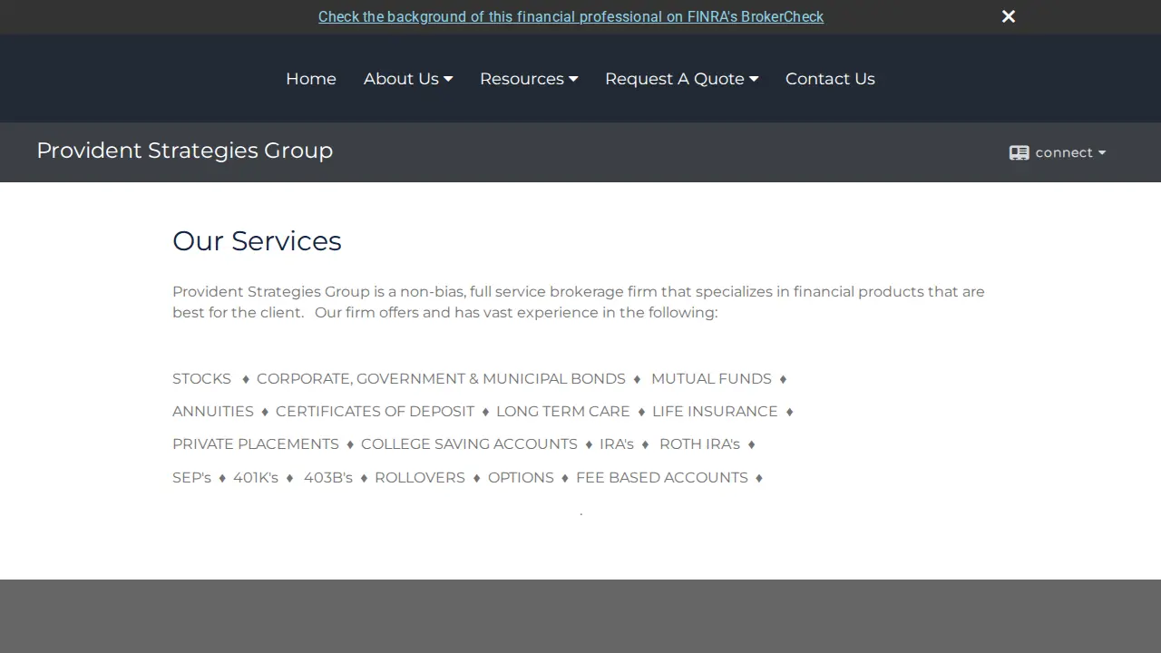 Provident Strategies Group - Mike Taylor page