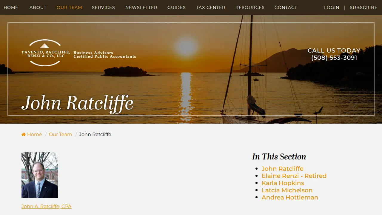 Pavento, Ratcliffe, Renzi & Co., LLC page