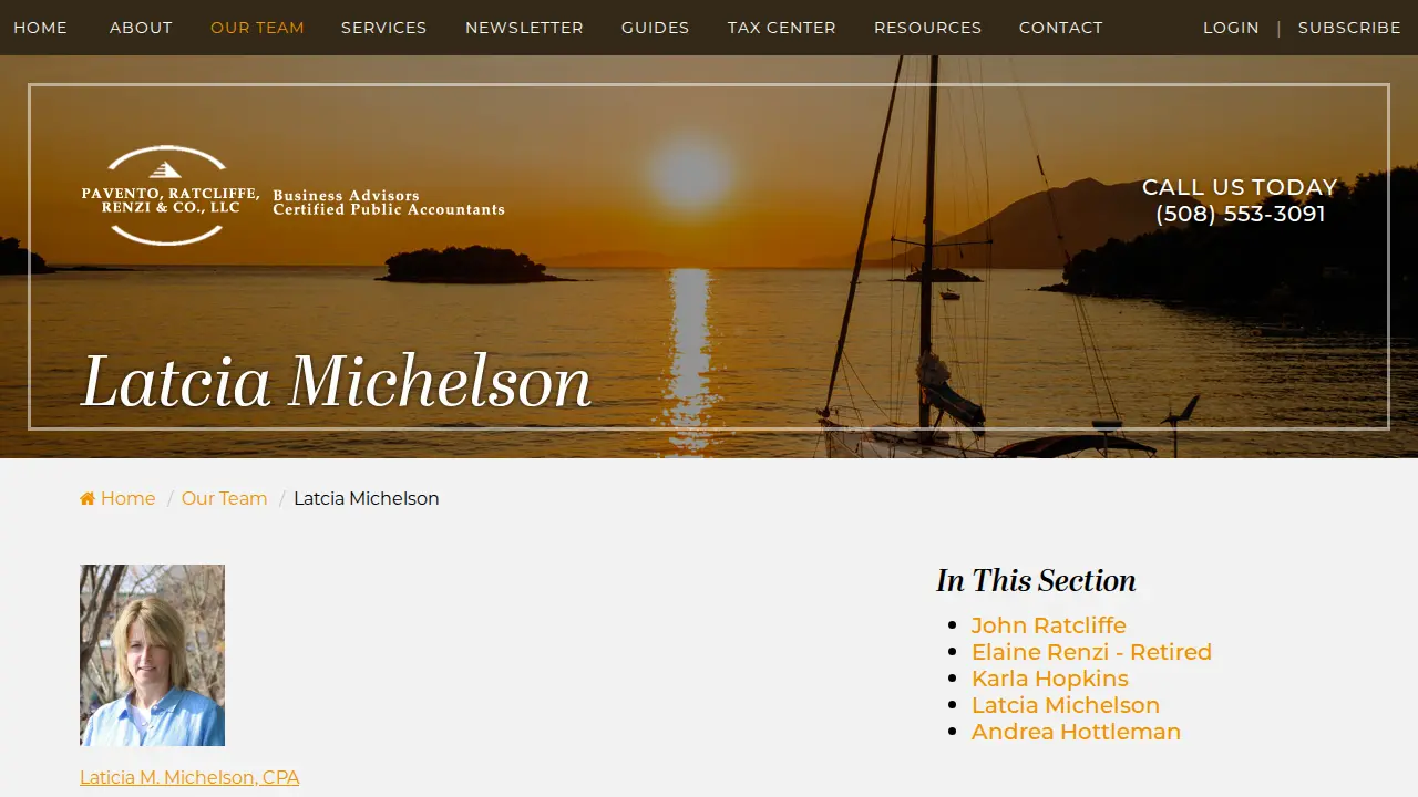 Pavento, Ratcliffe, Renzi & Co., LLC page