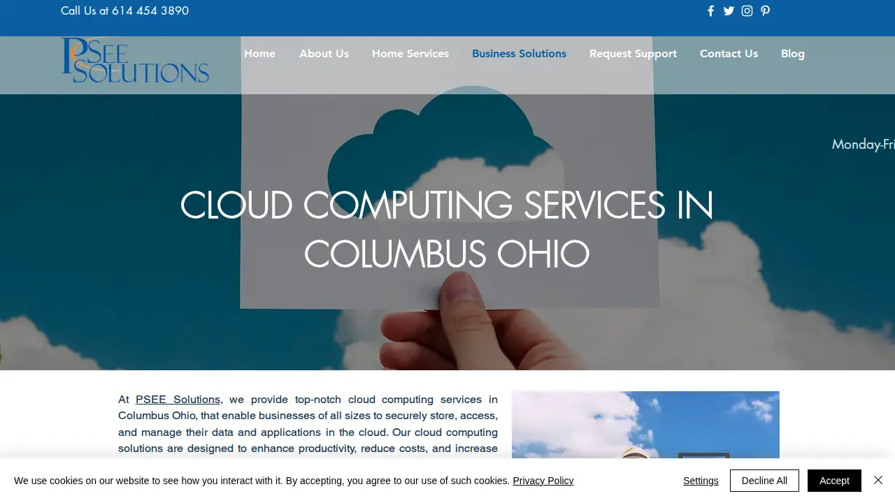 PSeeSolutions page