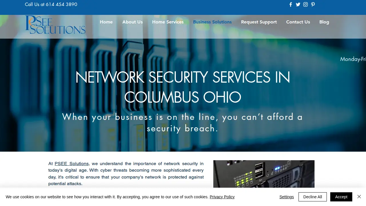 PSeeSolutions page
