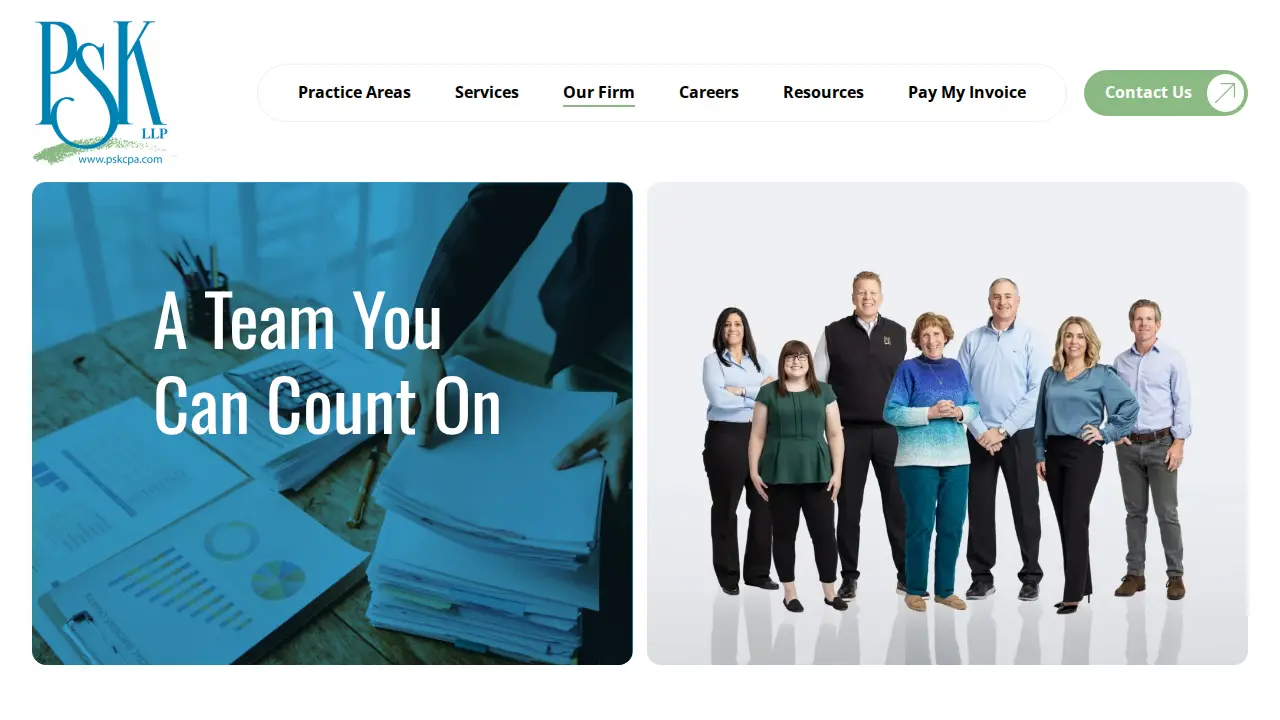 PSK LLP page