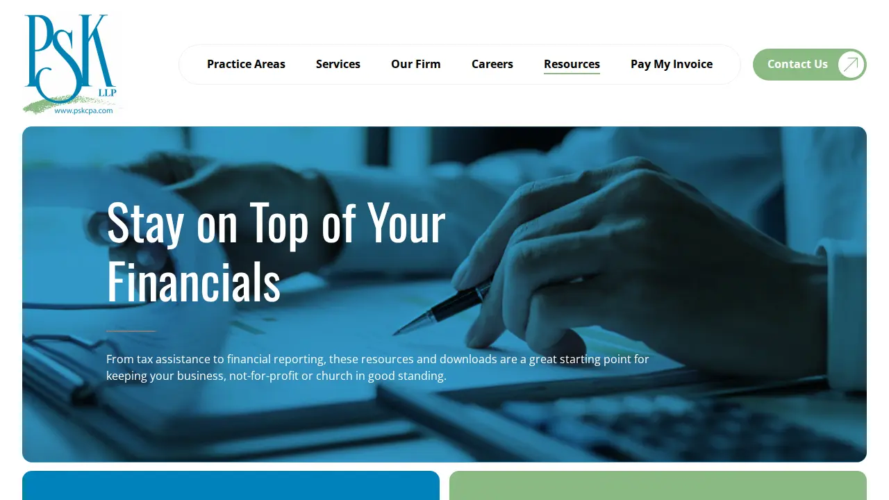 PSK LLP page