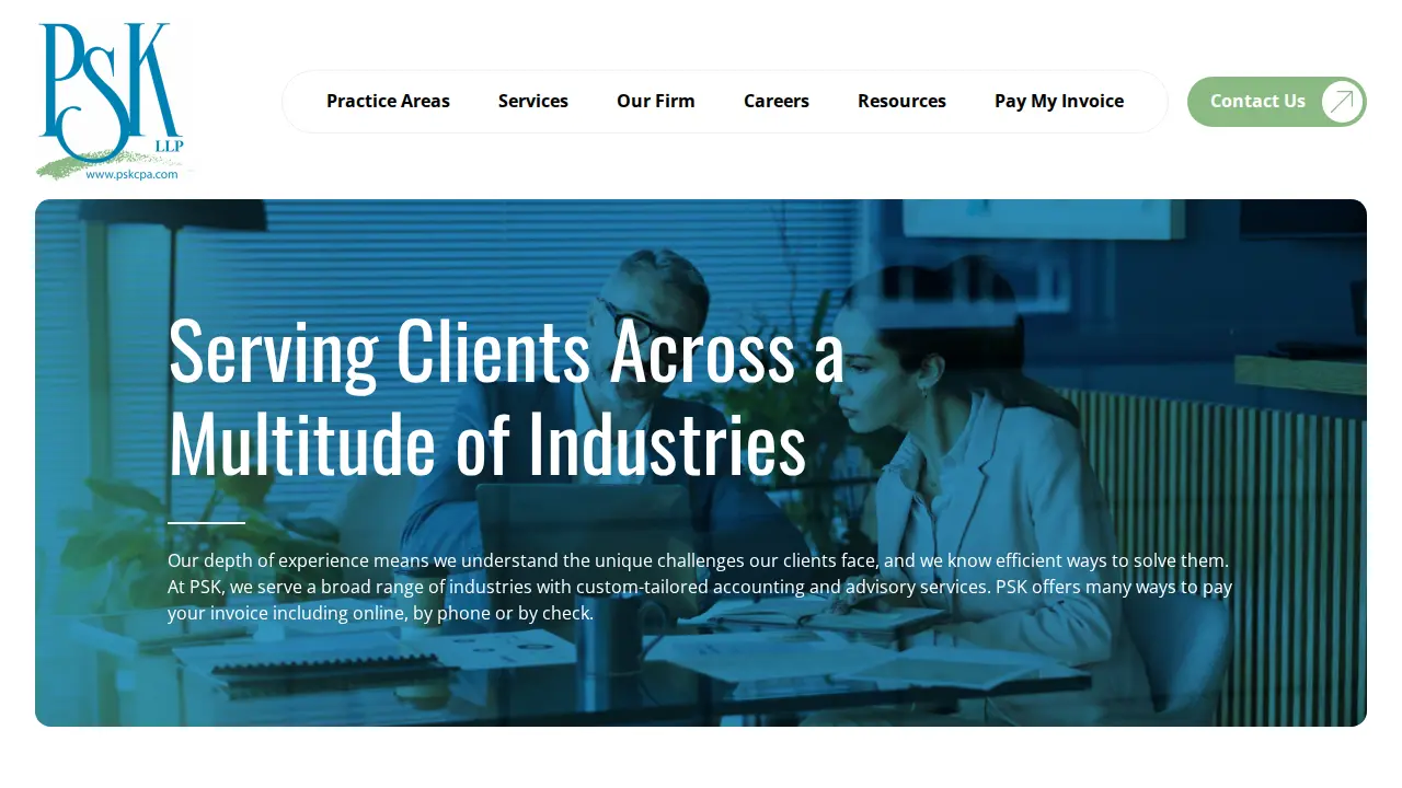 PSK LLP page