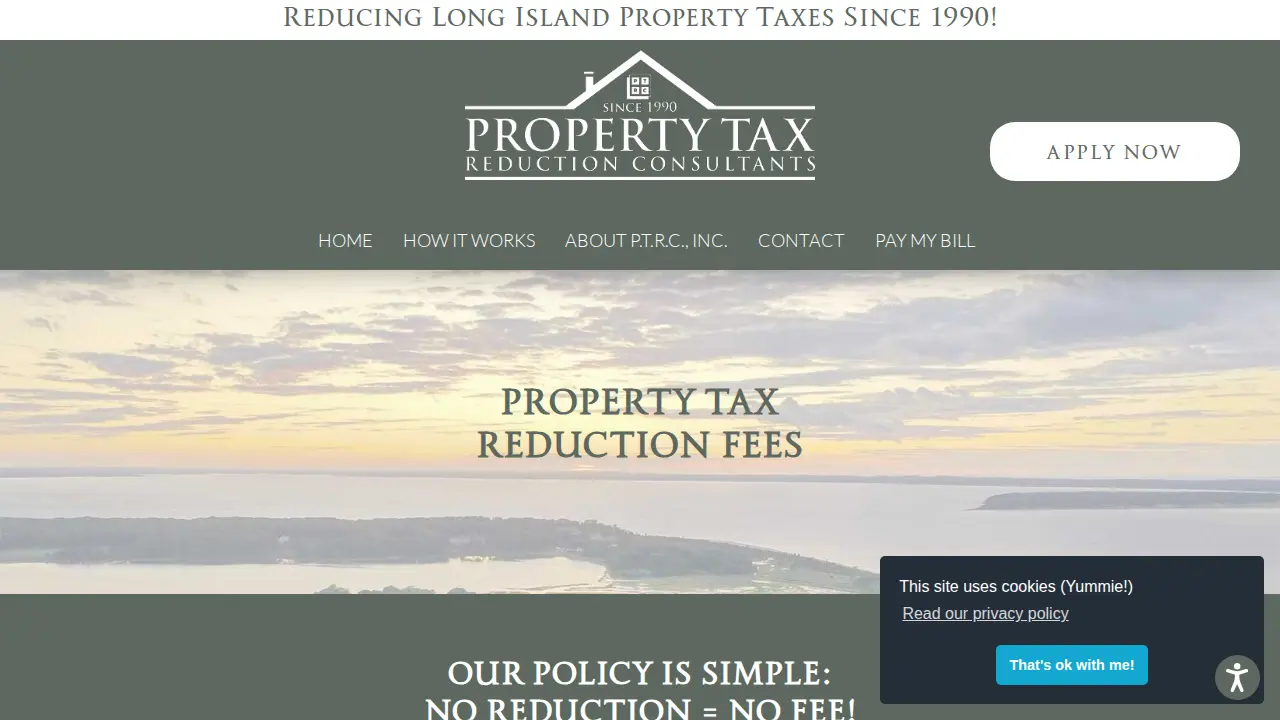 Property Tax Reduction Consultants (P.T.R.C. Inc.) page