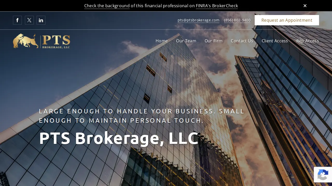 PTS Brokerage, LLC page