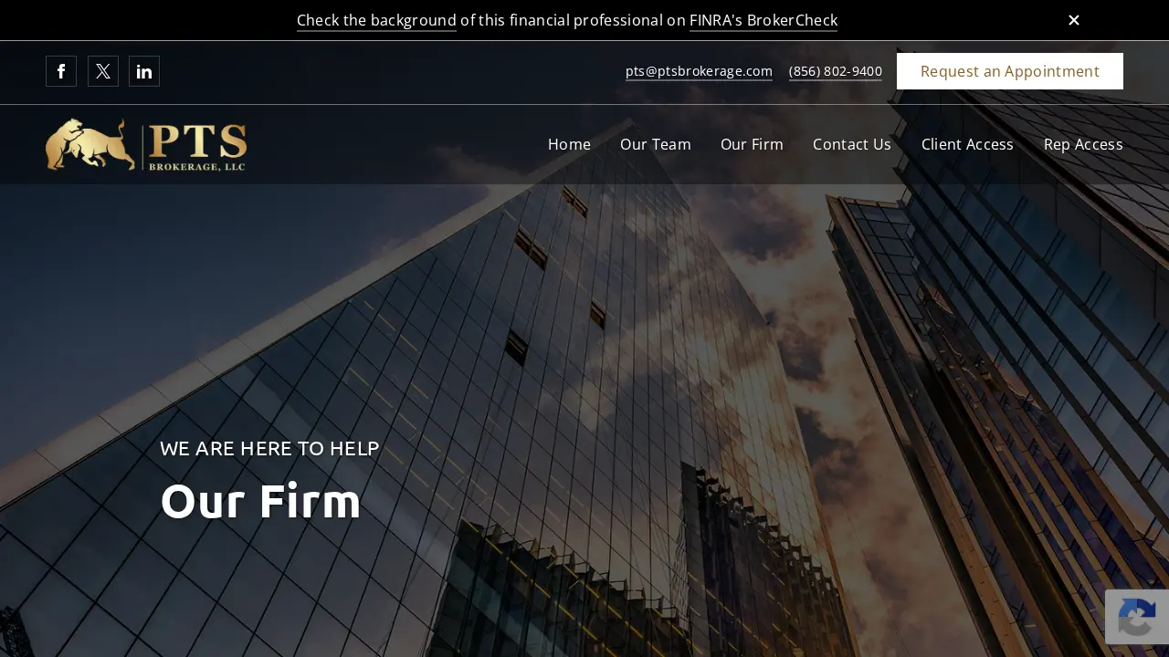 PTS Brokerage, LLC page
