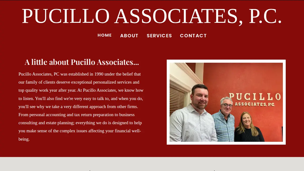 Pucillo Associates page