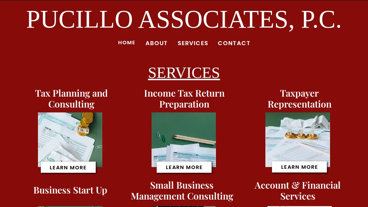 Pucillo Associates page