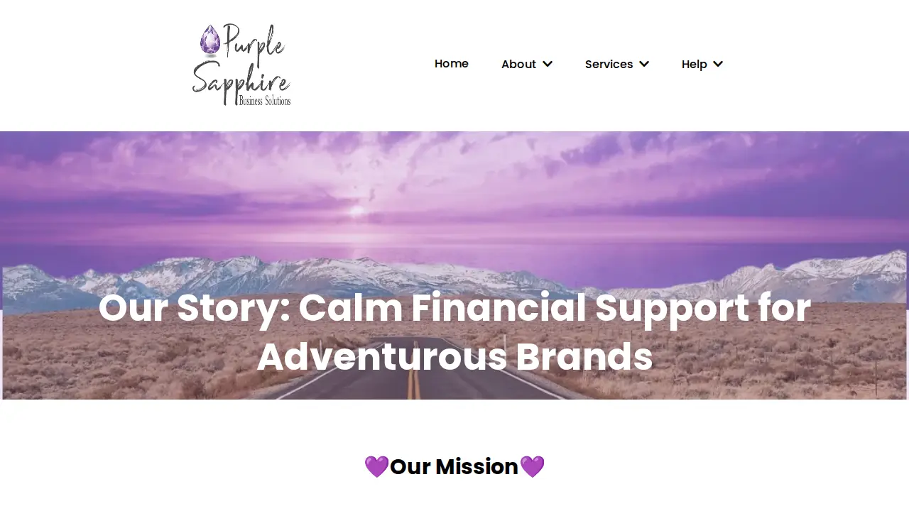Purple Sapphire Business Solutions, LLC page