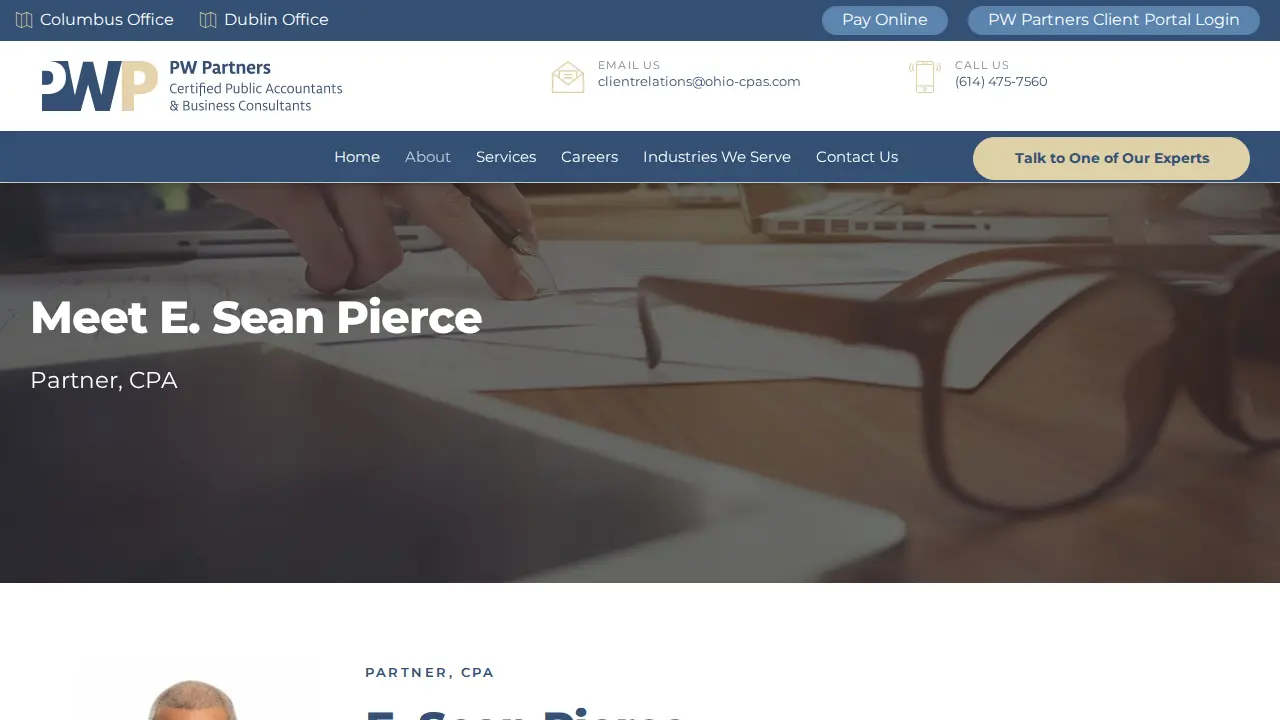 Blankenbecler Advisors page