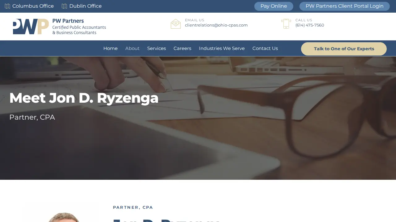 Blankenbecler Advisors page