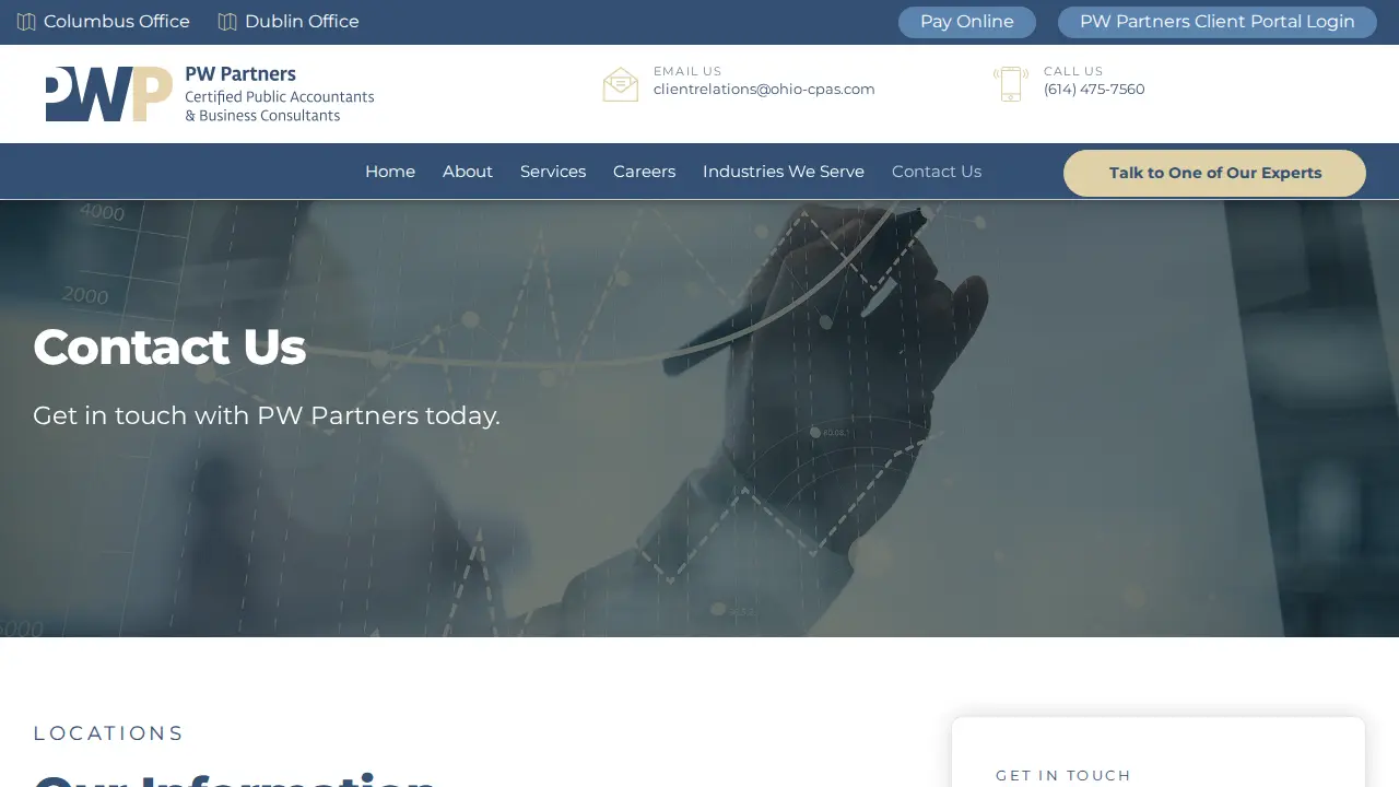 Blankenbecler Advisors page