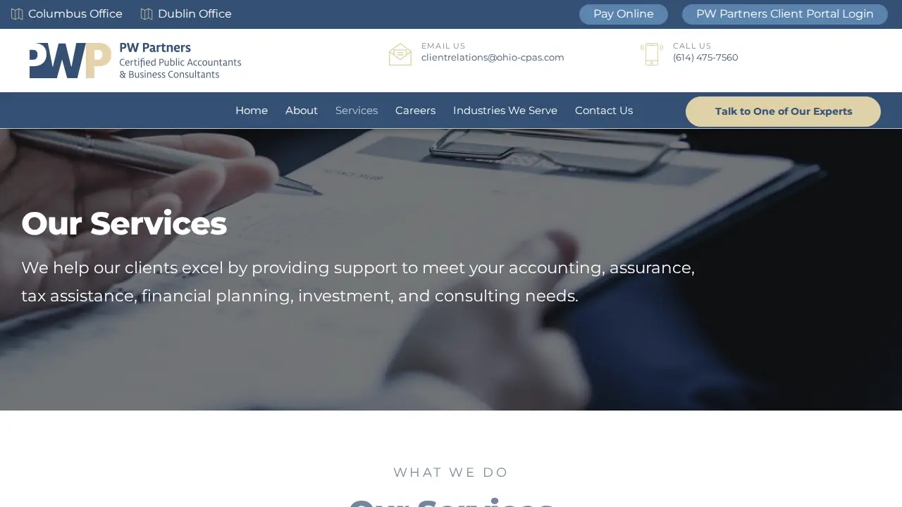 Blankenbecler Advisors page